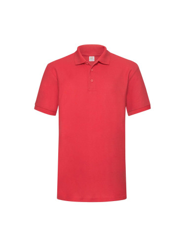 Heavy Polo Friut of the Loom Red T-shirt