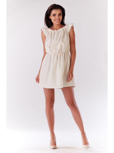 Infinite You Woman's Dress M136 Ecru