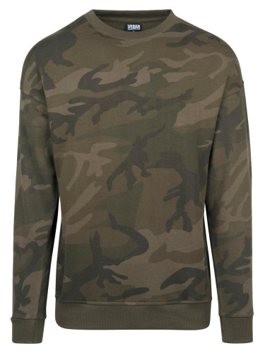 Мъжки камуфлажен суичър с качулка