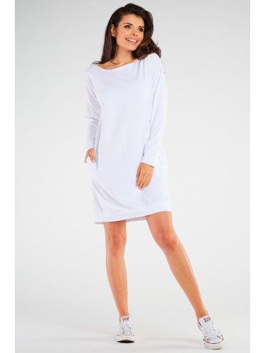 Infinite You Woman's Dress M257 White