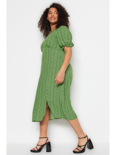 Дамска рокля Trendyol TBBSS23AH00092/Green