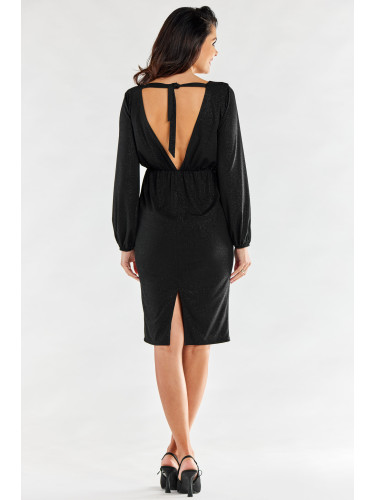 Awama Woman's Dress A551 Black