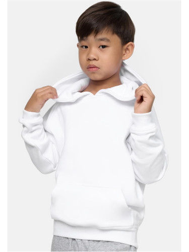 Boys Blank Hoody White