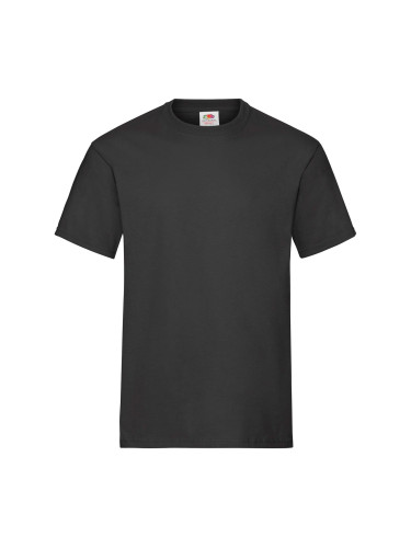 Czarna koszulka męska Heavy Fruit of the Loom