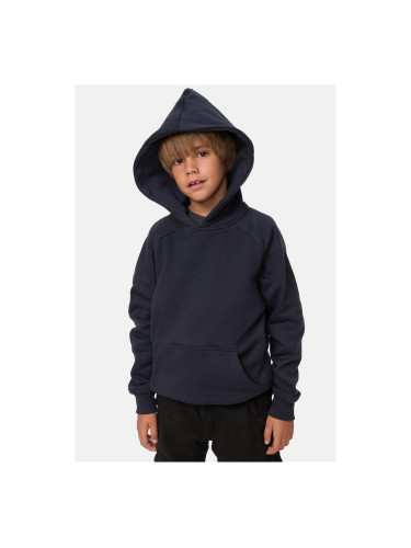 Boys Blank Hoody Navy