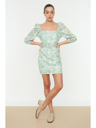 Дамска рокля Trendyol Patterned