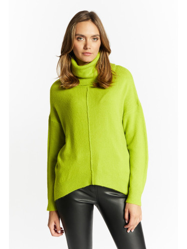 MONNARI Дамски поло асиметричен пуловер