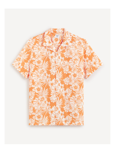 Celio Linen Shirt Dafleuris - Men