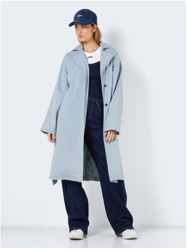 Light blue women's light denim coat Noisy May Lili - Women's