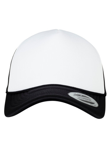 Foam Trucker Cap Curved Visor blk/wht/blk