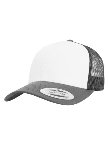 Retro Trucker Colorful Front Dark Grey/White/Dark Grey