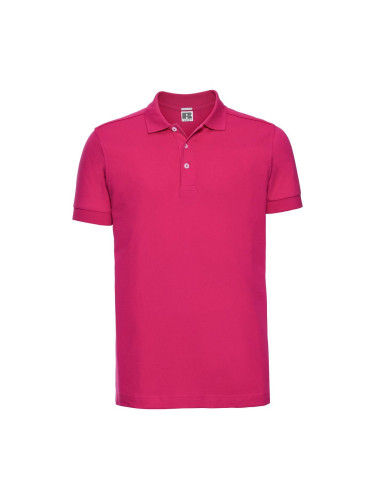 Men's T-shirt Stretch Polo R566M 95% smooth cotton ring-spun 5% Lycra 205g/210g