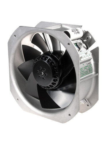 Вентилатор, 230VAC, 225x225x80mm, 72W, със сачмен лагер, 884m³/h, -40~70°C