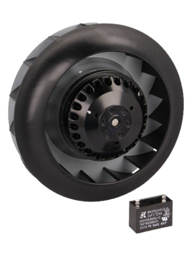 Вентилатор, промишлен, радиален, ф133mm, 450m3/h, 68W, 230VAC, UF180(55)APA23H2C2A