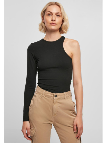 Women's Organic Stretch Asymmetrical Body Black