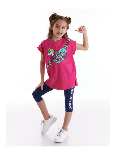 mshb&g Unicorn Bag Girl Kids T-shirt Suit
