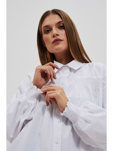 Marisse Women's Shirt L-Ko-4056 White