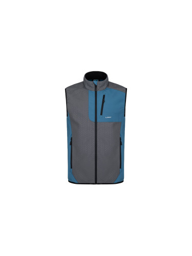 Blue-grey men's vest LOAP Urkel