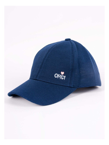 Yoclub Kids's Baseball Cap CZD-0595G-A100 Navy Blue