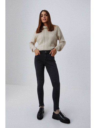 Дамски дънки. Moodo Graphite