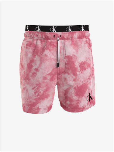 Pink Batik Men's Calvin Klein Underwear Swimsuit - Men's