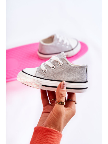 Boto Детски Маратонки Вързани Rose Silver Wella