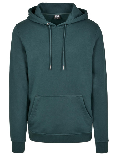 Basic Sweat Hoody bottlegreen