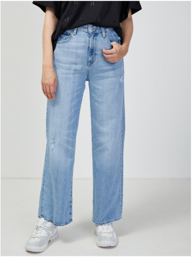 Light Blue Women's Wide Jeans Guess - Women