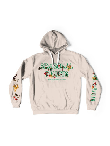 Mr. GUGU & Miss GO Man's Seasonal Fruits Hoodie OVS-M 2427