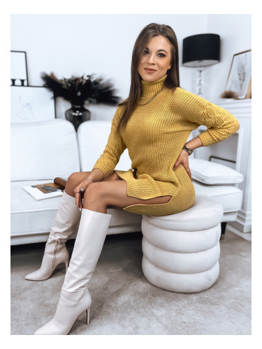 Sweter damski MAJA żółty Dstreet