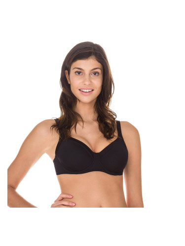 DIM INVISIBLE GENEROUS BRA - Women's bra with bones - black