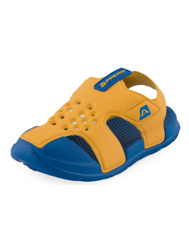 Children's summer sandals ALPINE PRO BREDO banana