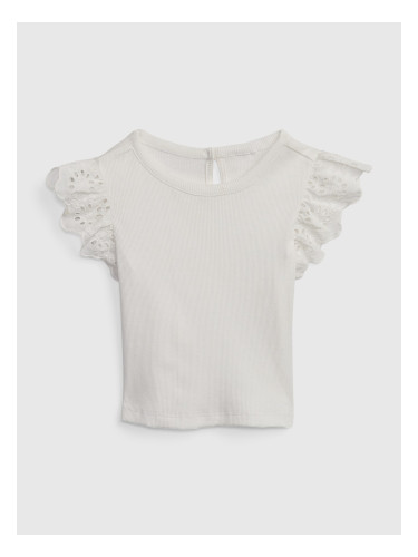 GAP Kids T-shirt with ruffles - Girls