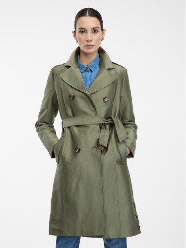Orsay Khaki ladies trench coat - Women