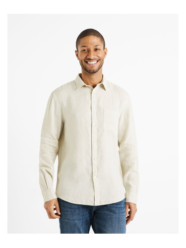 Celio Daflix Linen Shirt - Men