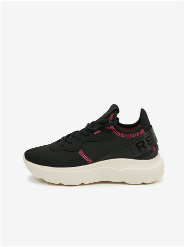 Black Women's Sneakers on Replay - Womens