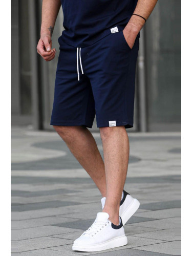 Madmext Men's Regular Fit Double Pocket Basic Shorts 6501