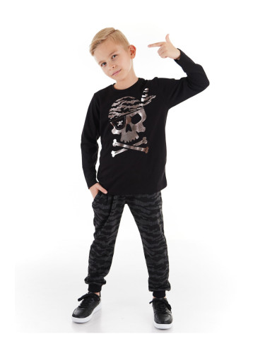 mshb&g Pirate Skull Boy T-shirt Trousers Suit