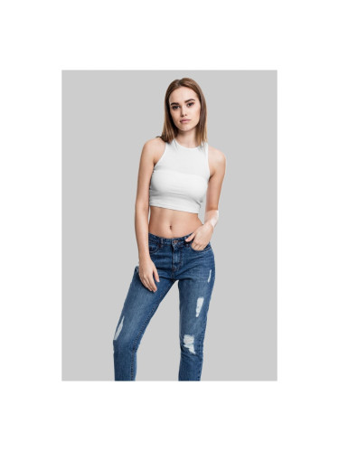 Women's cropped top white