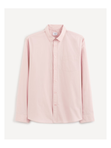 Celio Bamaopeach Long Sleeve Shirt - Mens