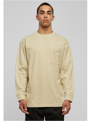 Heavy Oversized Pocket Longsleeve Concrete