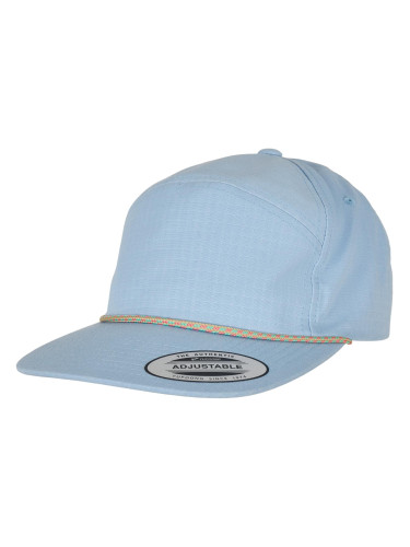 Color Braid Jockey Cap Light Blue