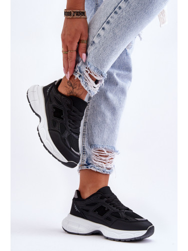 Boto Дамски стилни спортни обувки с мрежа Black Venice