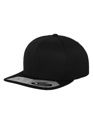 110 Fitted Snapback Black