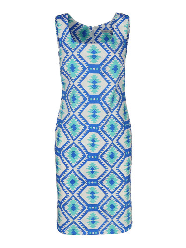 PERSO Woman's Comfortable women's sleveless dress with print