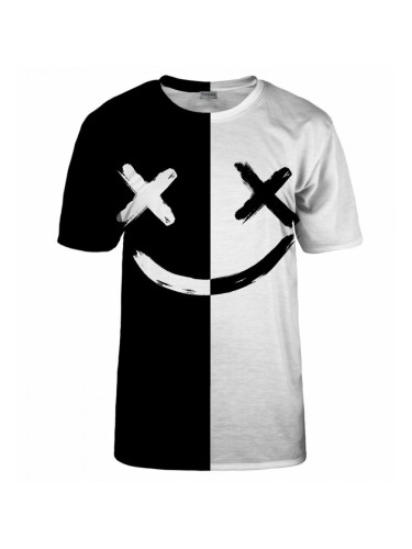 Bittersweet Paris Unisex's B&W Face T-Shirt Tsh Bsp514