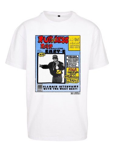 Eazy-E RAP Magazine Oversize T-Shirt White