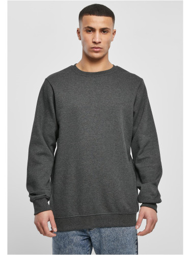 Basic men's sweatshirt - dark grey