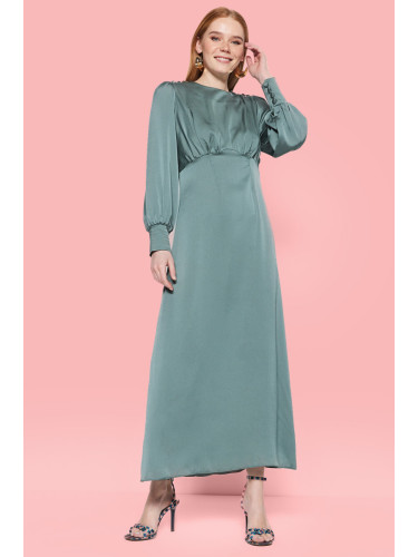 Дамска рокля. Trendyol Emerald Green
