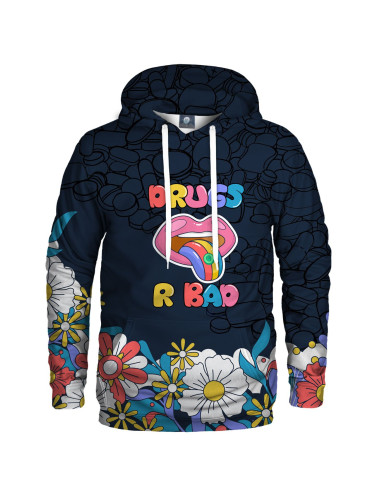 Aloha From Deer Unisex's Drugs R Bad Hoodie H-K AFD1030